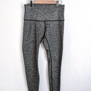 lululemon grey/black leggings size 12